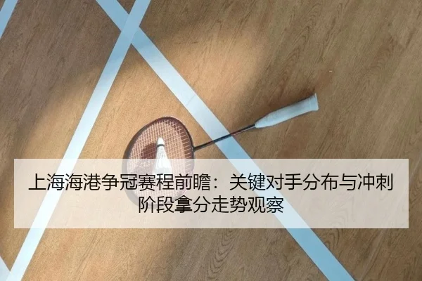 上海海港争冠赛程前瞻：关键对手分布与冲刺阶段拿分走势观察